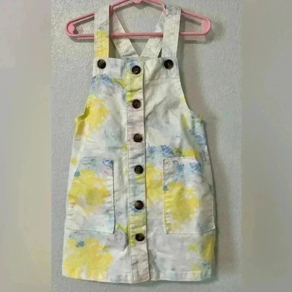 Wonder Nation Baby and Toddler Girls' Jumper Dress Size 4T